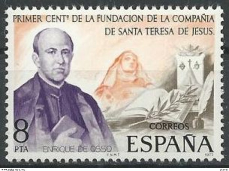 Испания, 1977. [2302] Общество св. Терезы