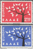 Греция, 1962. Выпуск по программе "Европа"
