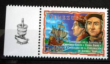 Венесуэла, 1998. Корабли, Колумб