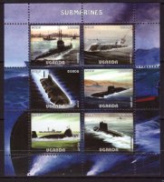 Уганда, 2016. Военные корабли, подводные лодки (03)
