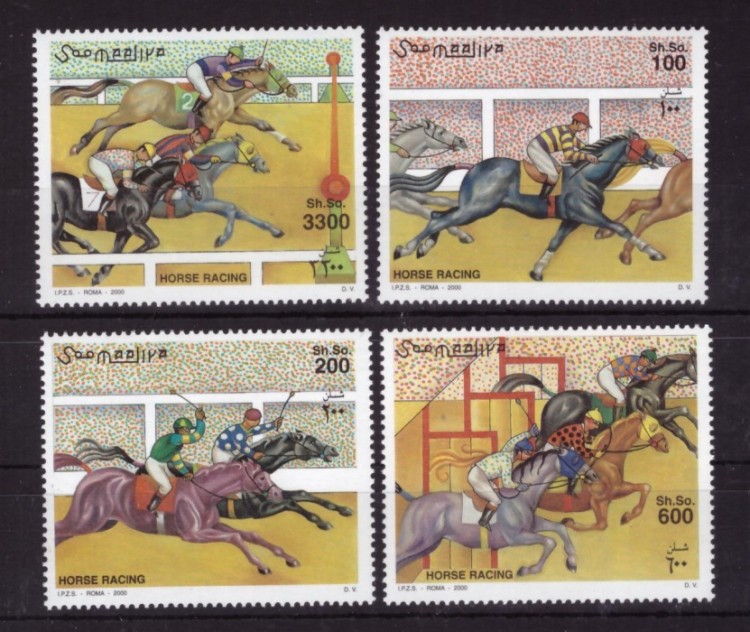 Сомали, 2000. Лошади, скачки