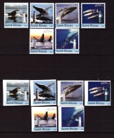Гвинея-Биссау, 2004. (03-02) Морская фауна, киты