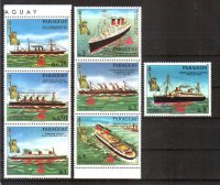 Парагвай, 1986. [4003-09] Корабли