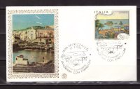 Италия, 1986. Регионы Италии - Треза (КПД-шелкография)
