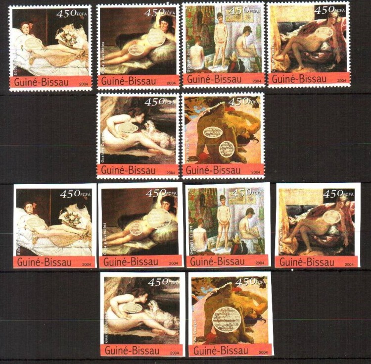 Гвинея-Биссау, 2005. (06-03) Живопись