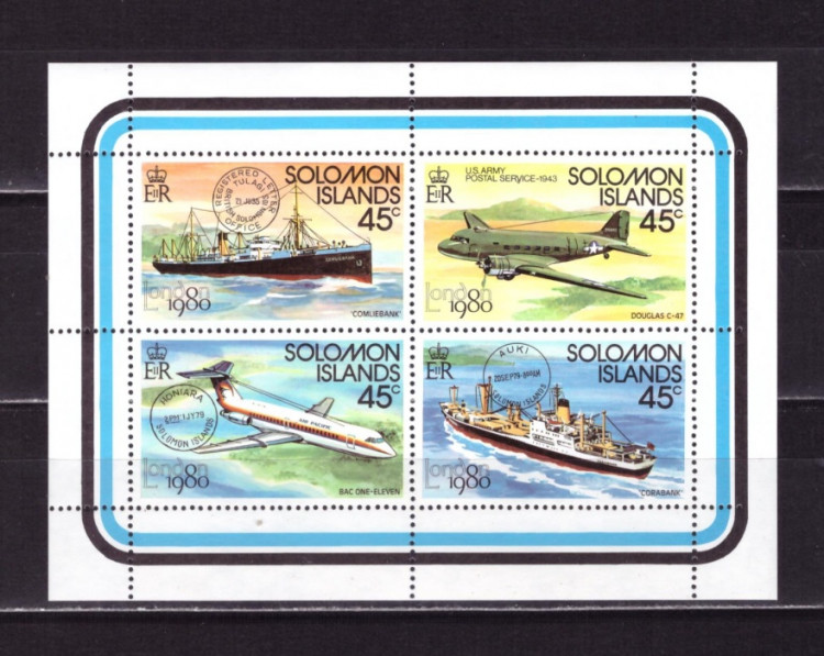 Соломоновы о-ва, 1980. Транспорт (мл)