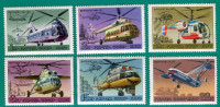 СССР, 1980. (5074-79) Авиация. Вертолеты