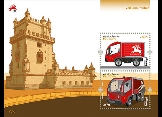 Португалия, 2013, Европа, почтовый транспорт