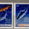 СССР, 1962. (2732-33) Рыбы