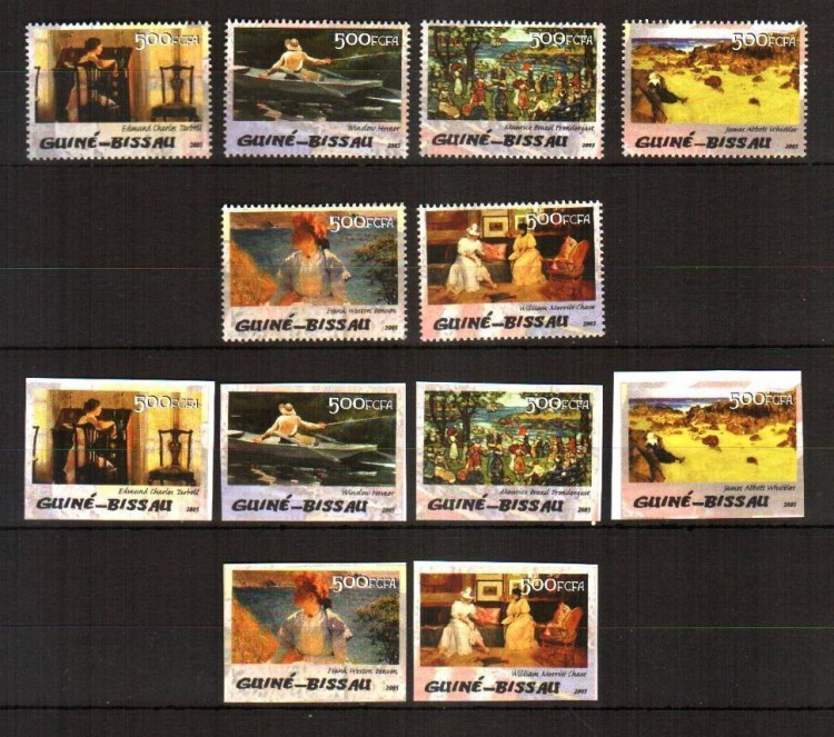 Гвинея-Биссау, 2004. (04-04) Живопись 