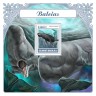 Гвинея-Биссау, 2017. (17605) Морская фауна, киты (мл+блок)