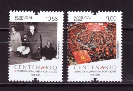 Португалия, 2021. 100-летие коммунистической партии