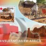 Сан-Томе и Принсипи, 2008. (st8116) Медицинский транспорт Африки (мл+блок)