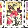 Россия, 1996. (0261-65) Цветы