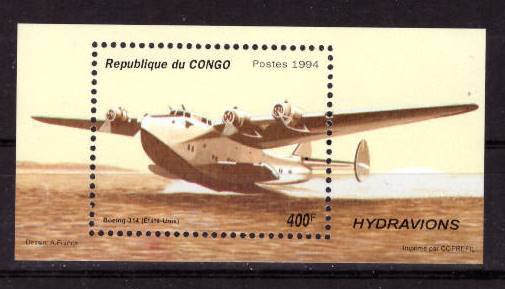 Конго, 1994. Авиация (блок)