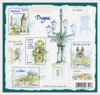 Франция, 2019. Европейские столицы - Прага (открытка)