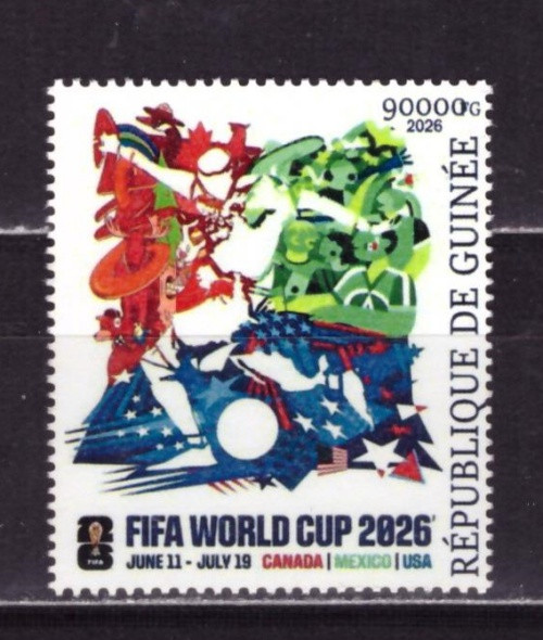 Гвинея, 2026. Футбол, ЧМ-2026  