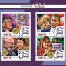 Гвинея, 2016. (16219) Нобелевские лауреаты (мл+блок)   