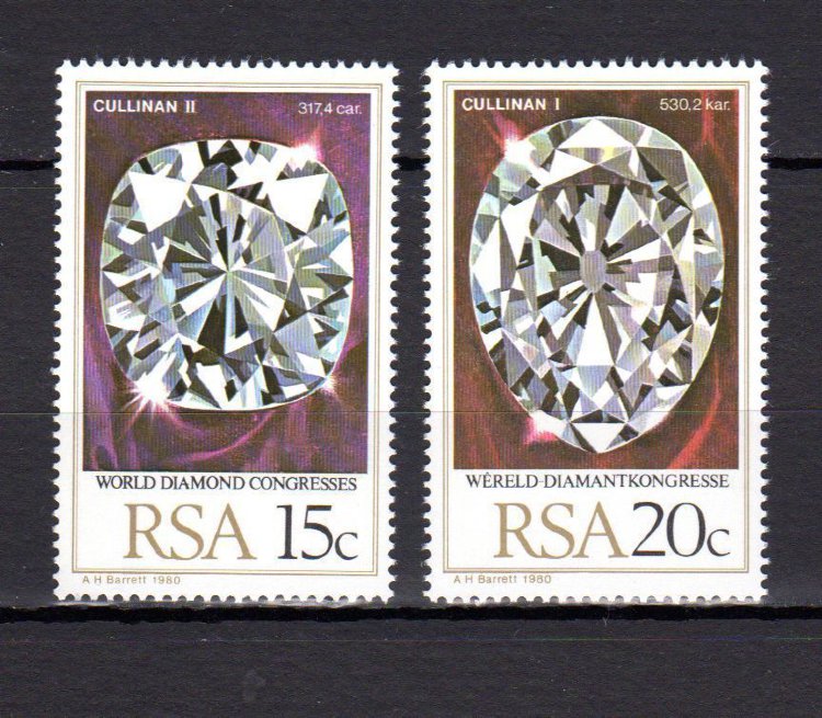 ЮАР, 1980. [n1458] Бриллианты