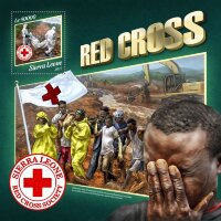 Сьерра-Леоне, 2017. (srl17919) Красный крест (мл+блок)