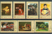 СССР, 1973. (4300-06) Зарубежная живопись 