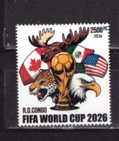 Конго, 2026. Футбол, ЧМ-2026 