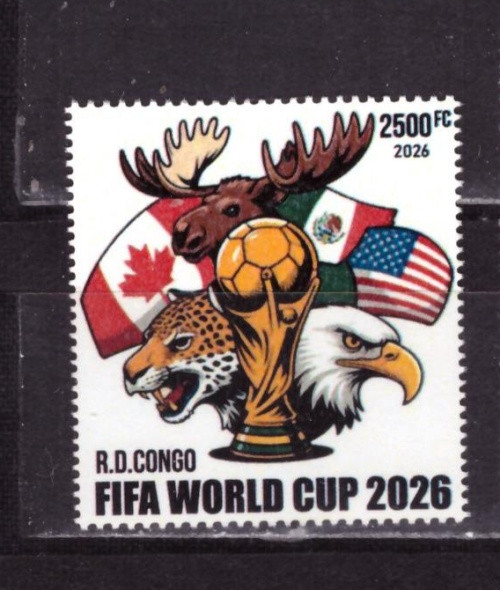 Конго, 2026. Футбол, ЧМ-2026 