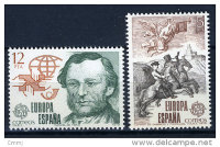 Испания, 1979. [2412-13] История почты - выпуск по программе "Европа"