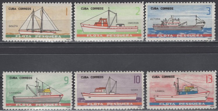 Куба, 1965. Корабли