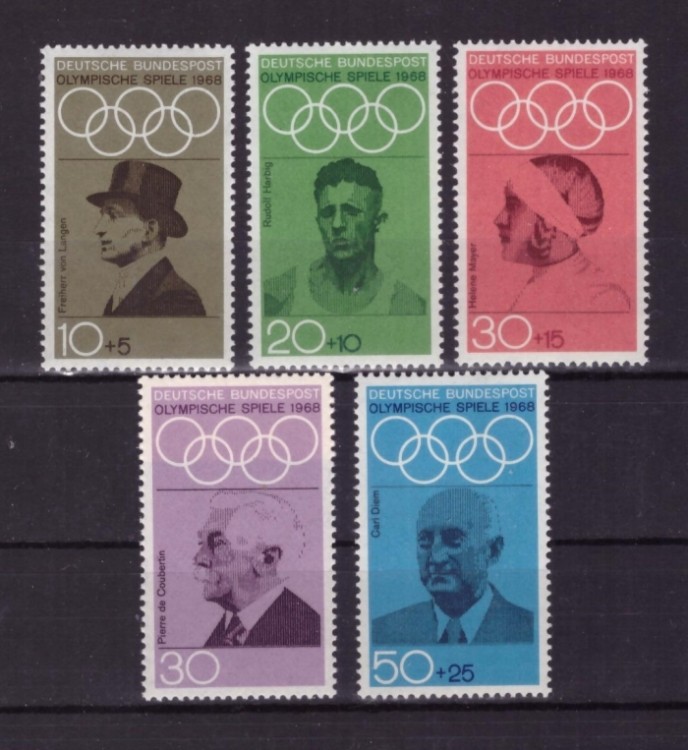 Германия, 1968. Олимпиада - Мехико