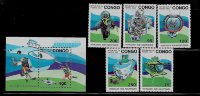 Конго, 1993. Субмарины (серия+блок)