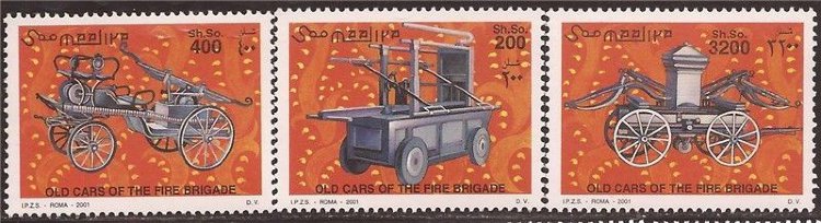 Сомали, 2002. [n0935] Пожарные автомобили