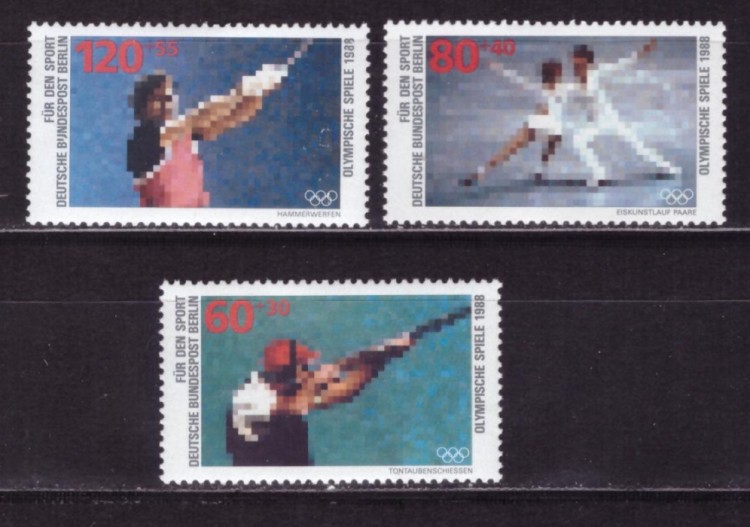 Западный Берлин, 1988. Олимпиада- Сеул, Калгари