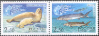 Россия, 2003. (0886-87) Природа Каспийского моря