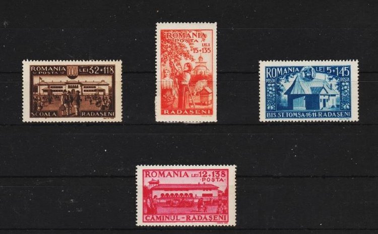Румыния, 1944. Регионы Румынии - Радасени
